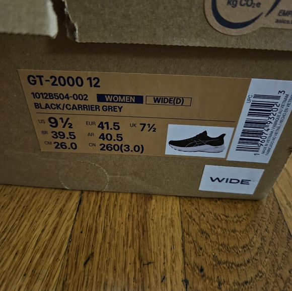 Asics GT-2000 Womens Size 9.5 Worn VERY CLEAN - Picture 9 of 9